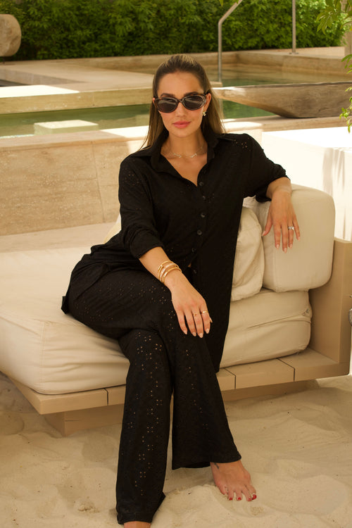 Anglaise Shirt Set