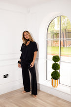 Ultimate Lounge Jumpsuit with Neck Tie