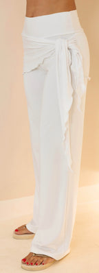 Tie Skirt Trousers