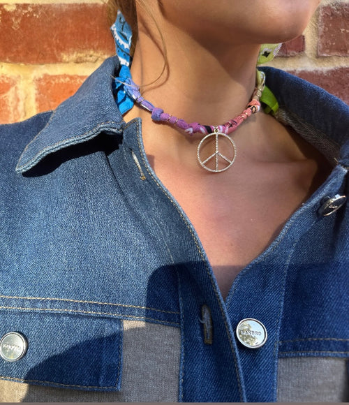 PEACE Necklace - Multi