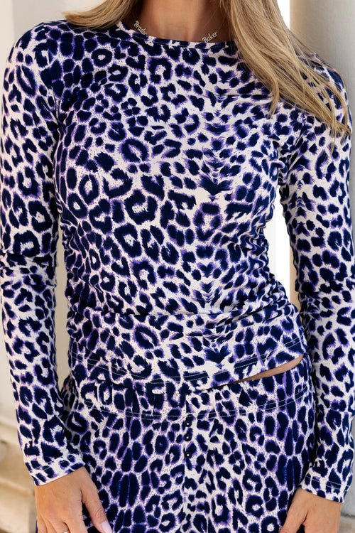 Rouched Long Sleeve Top