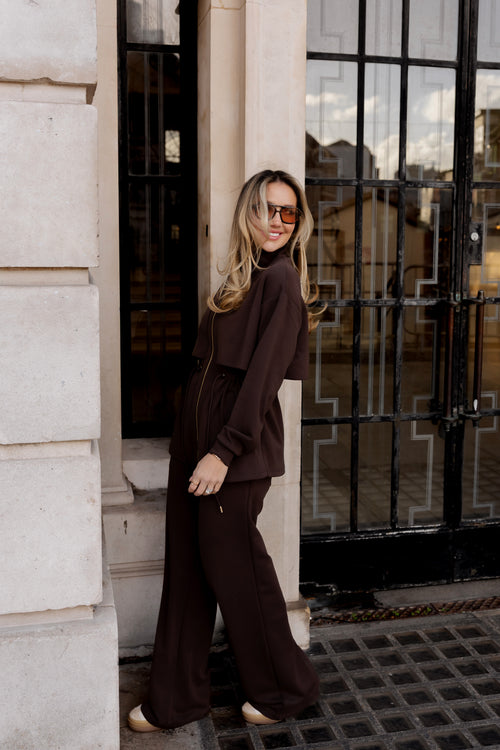 Evolve drawstring Set- Brown