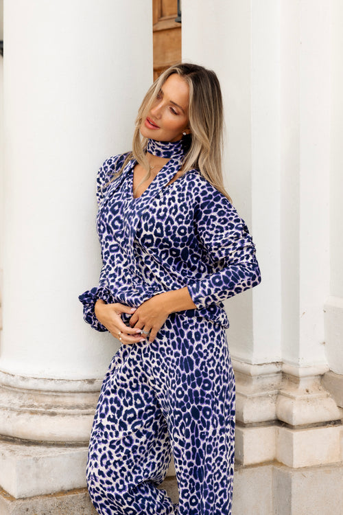 Ultimate Jumpsuit with Neck Tie