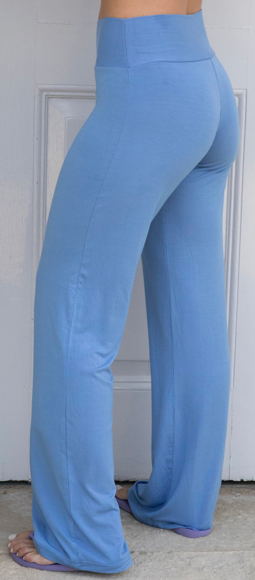 Wide leg trousers